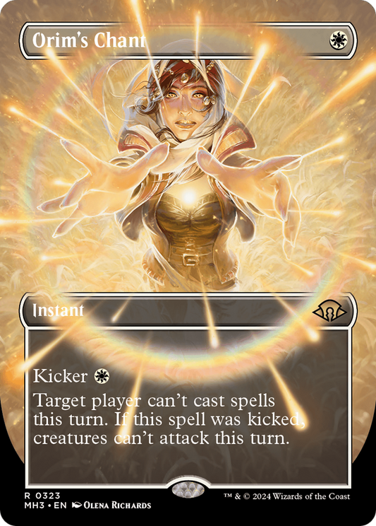 Orim's Chant (MH3-323) (Borderless) (Foil)