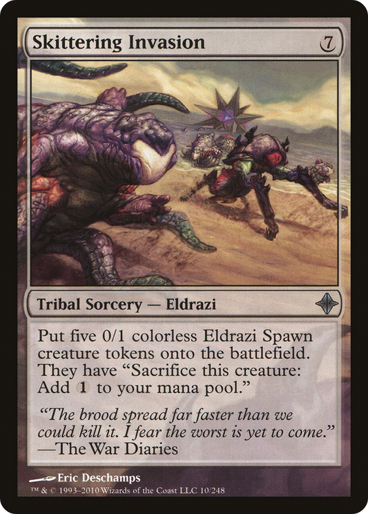 Skittering Invasion (ROE-010) (Foil)