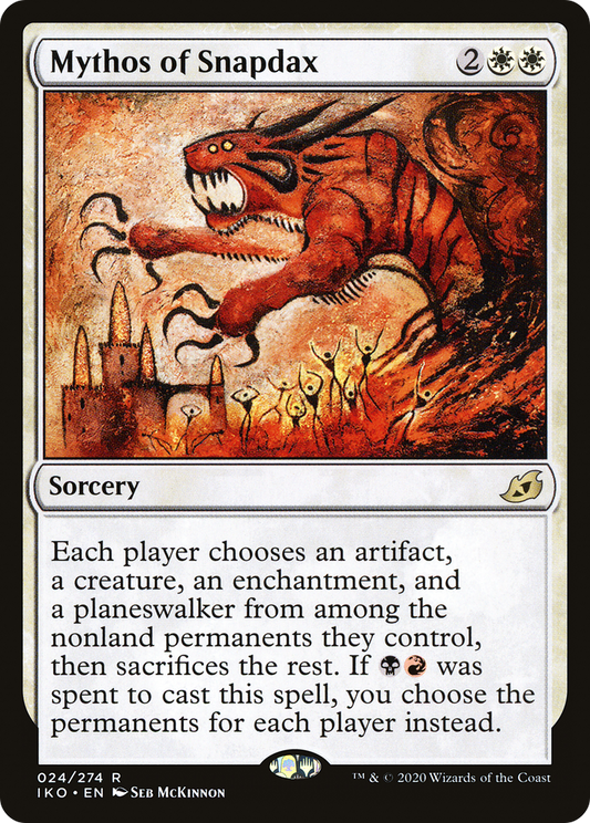 Mythos of Snapdax (IKO-024) (Foil)