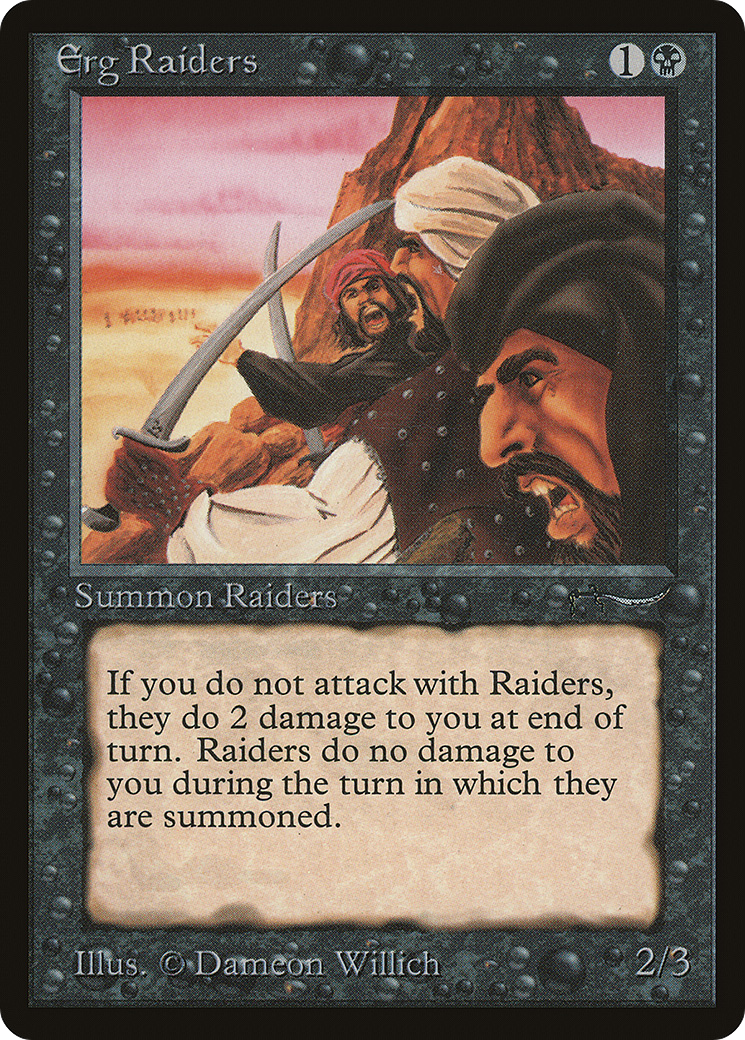 Erg Raiders (ARN-25†)