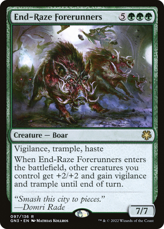 End-Raze Forerunners (GN3-097)