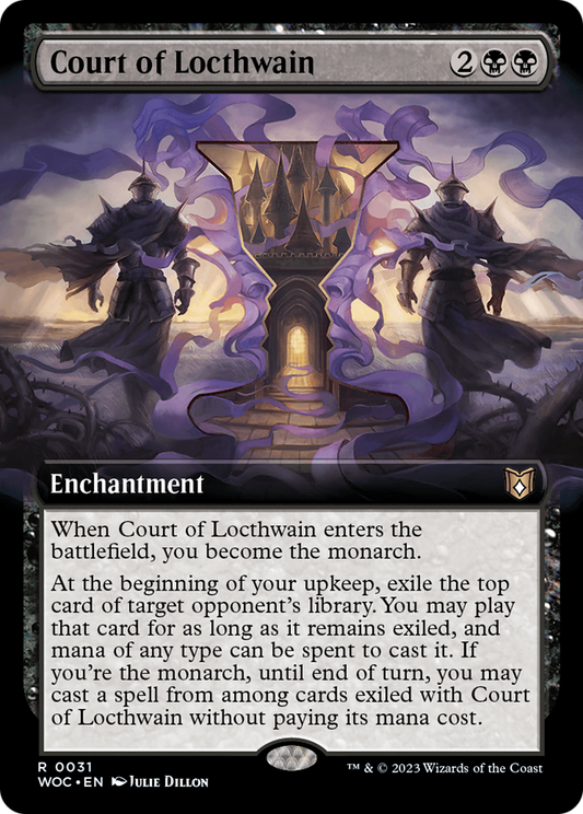 Court of Locthwain (WOC-031) (Extended Art) (Foil)