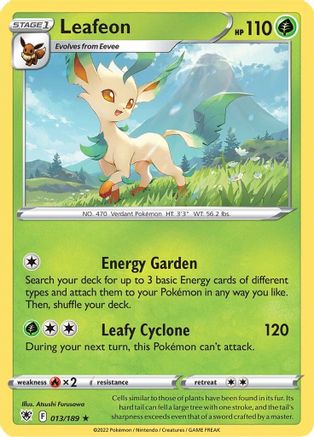 Leafeon (ASR-013) (Reverse Holofoil)