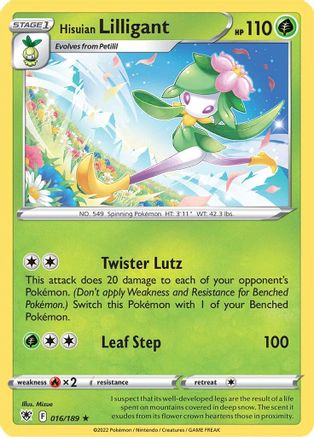 Hisuian Lilligant (ASR-016) (Holofoil)