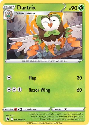 Dartrix (ASR-020) (Reverse Holofoil)
