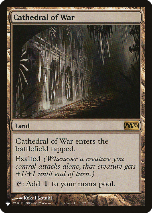 Cathedral of War (LIST-M13-221)