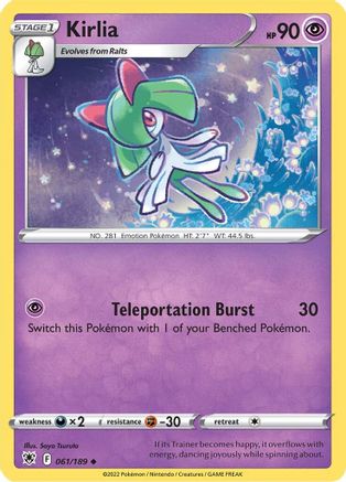 Kirlia (ASR-061) (Reverse Holofoil)