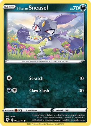Hisuian Sneasel (ASR-092)