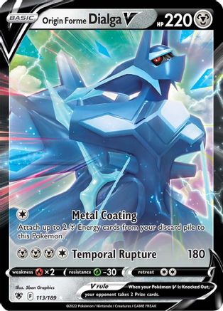 Origin Forme Dialga V (ASR-113) (Holofoil)