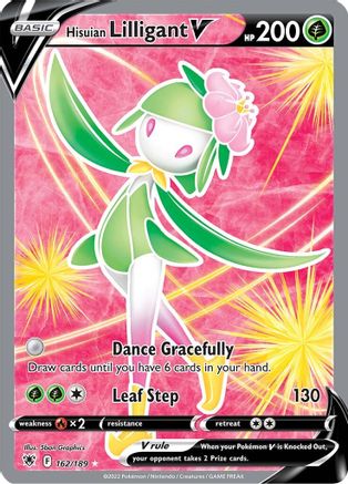Hisuian Lilligant V (Full Art) (ASR-162) (Holofoil)