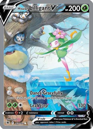 Hisuian Lilligant V (Alternate Full Art) (ASR-163) (Holofoil)
