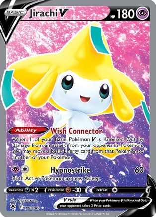 Jirachi V (Full Art) (ASR-170) (Holofoil)