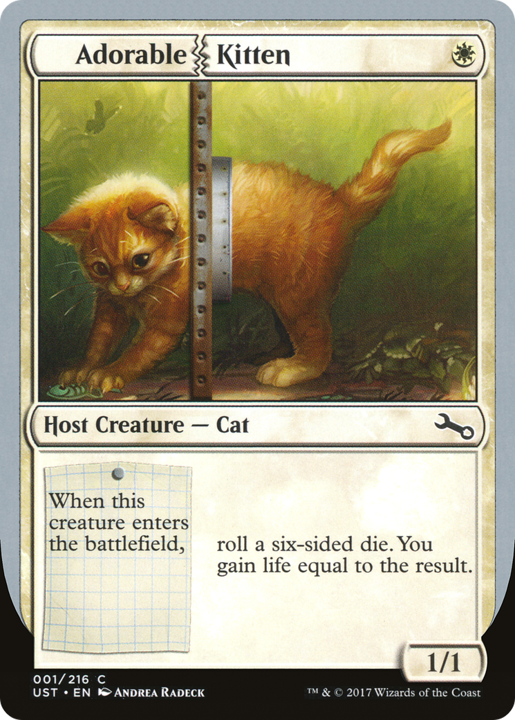 Adorable Kitten (UST-001) (Foil)