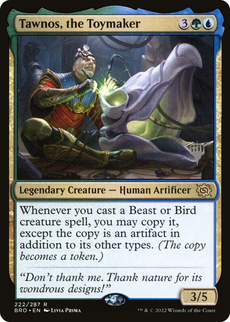 Tawnos, the Toymaker (PPBRO-222P) (Foil)