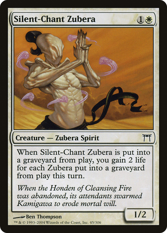 Silent-Chant Zubera (CHK-045) (Foil)