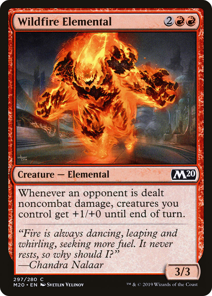 Wildfire Elemental (M20-297)