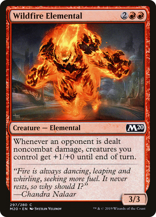 Wildfire Elemental (M20-297)