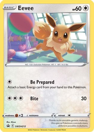 Eevee (SSP-SWSH212) (Holofoil)