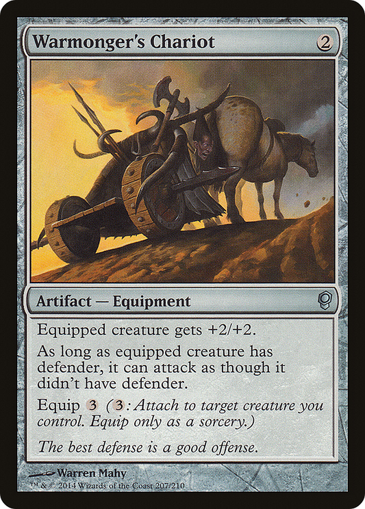 Warmonger's Chariot (CNS-207) (Foil)