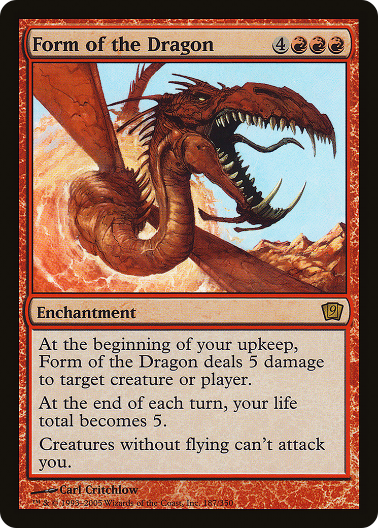 Form of the Dragon (9ED-187★) (Foil)