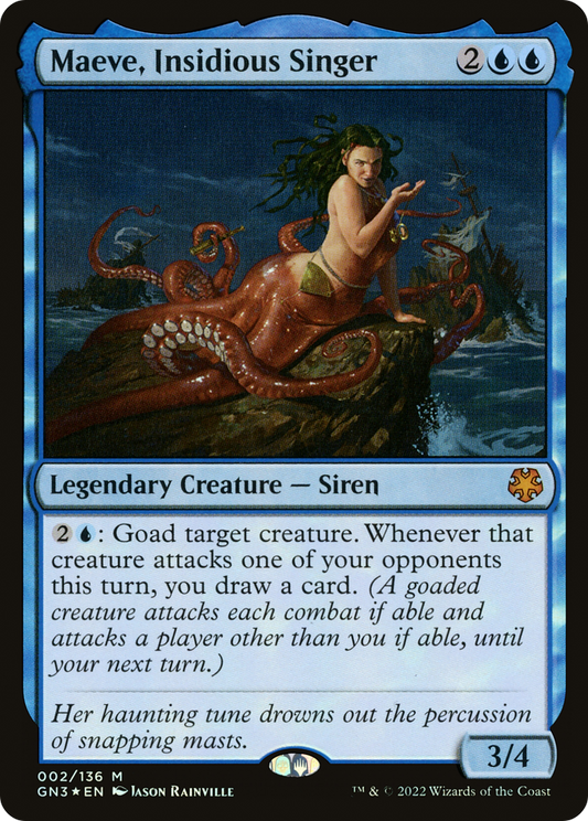 Maeve, Insidious Singer (GN3-002) (Foil)