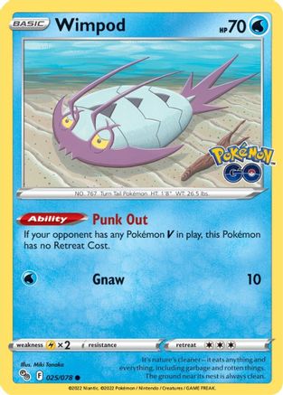 Wimpod (PGO-025) (Reverse Holofoil)