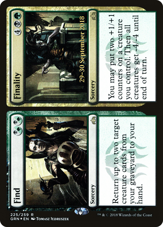 Find // Finality (PRE-225S) (Foil)