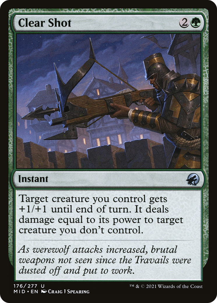 Clear Shot (MID-176) (Foil)