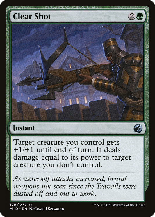 Clear Shot (MID-176) (Foil)
