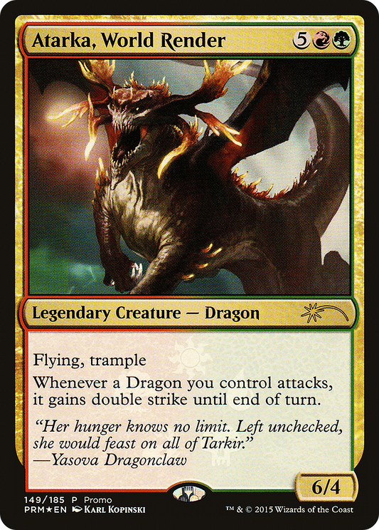 Atarka, World Render (UMP-149★) (Foil)