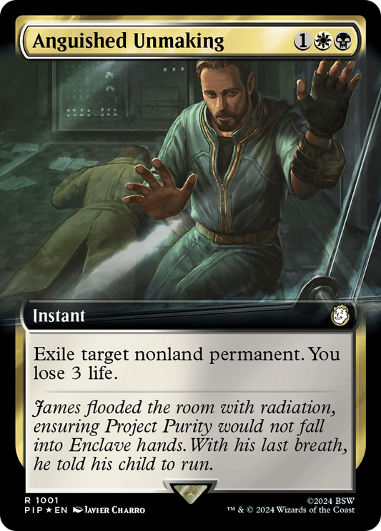Anguished Unmaking (PIP-1001) (Extended Art) (Surge Foil)