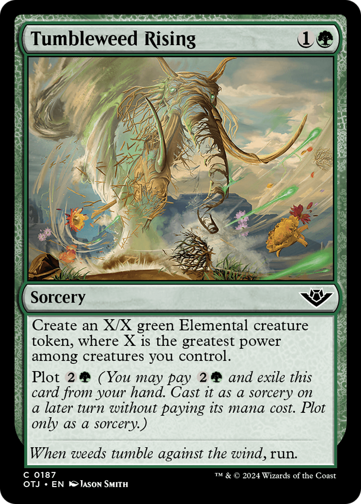 Tumbleweed Rising (OTJ-187) (Foil)