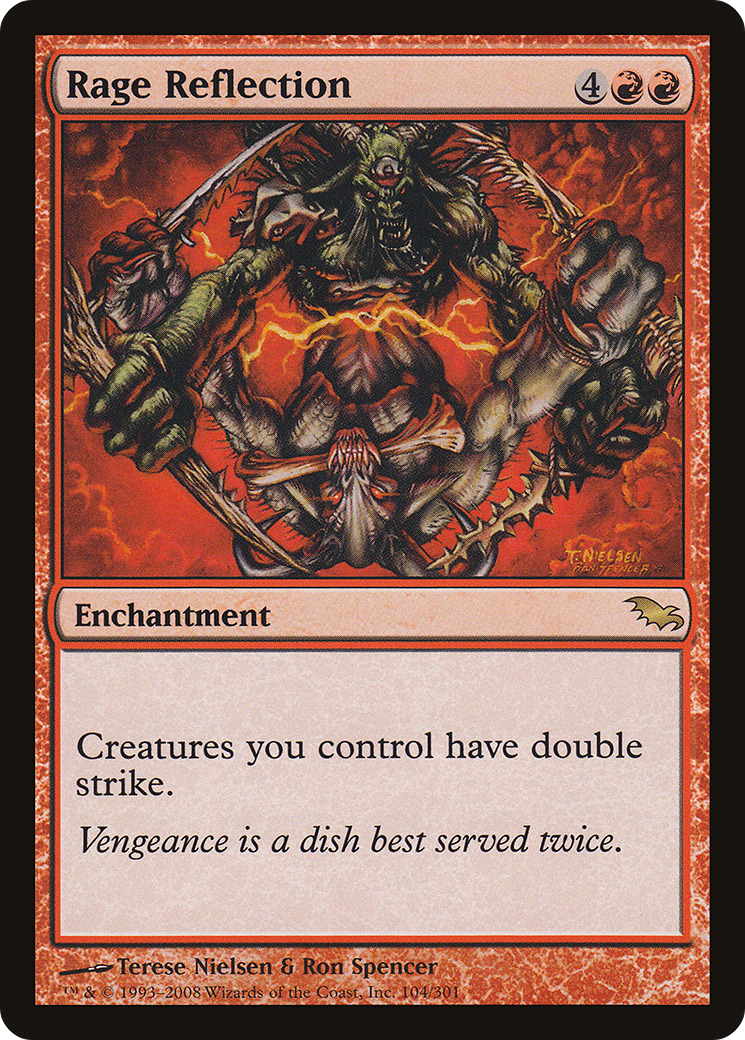 Rage Reflection (SHM-104) (Foil)