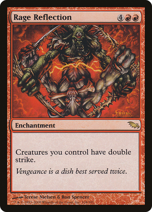 Rage Reflection (SHM-104) (Foil)