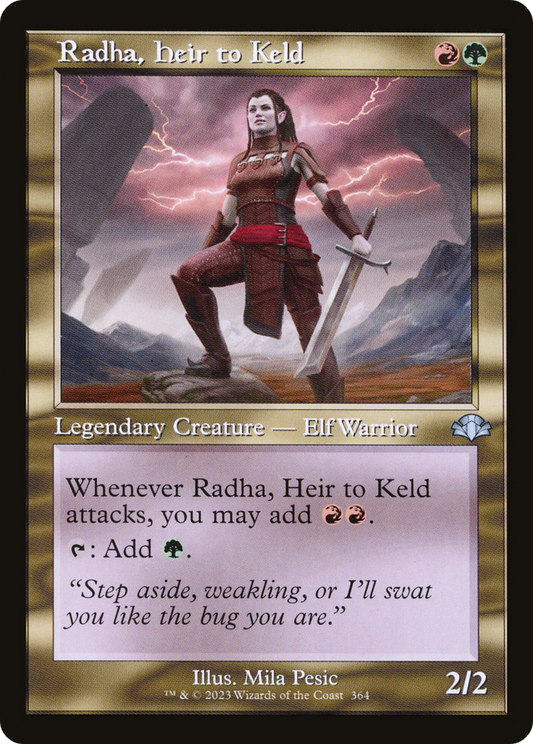 Radha, Heir to Keld (DMR-364) (Foil)