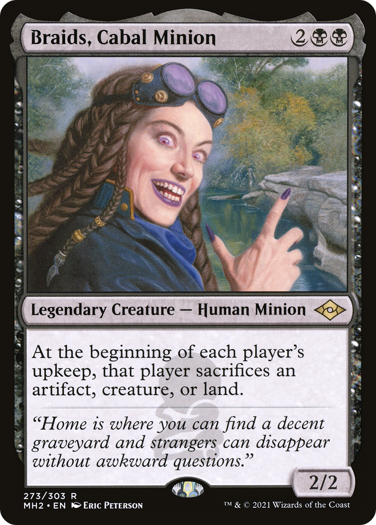 Braids, Cabal Minion (MH2-273) (Etched Foil)