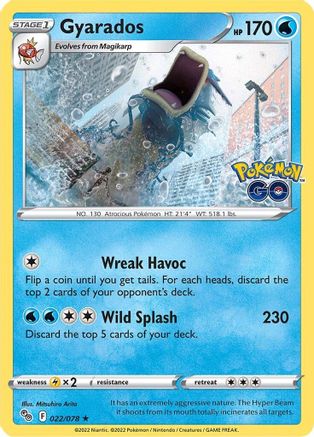 Gyarados (PGO-022) (Reverse Holofoil)