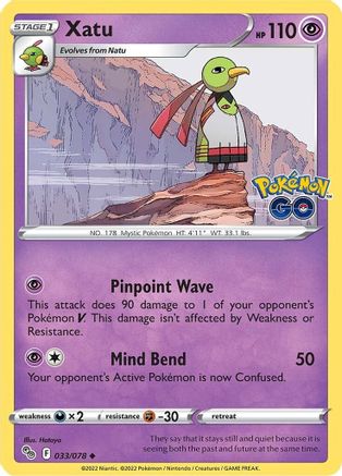 Xatu (PGO-033) (Reverse Holofoil)