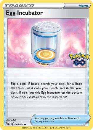 Egg Incubator (PGO-066) (Reverse Holofoil)