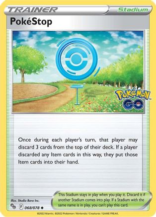 PokeStop (PGO-068) (Reverse Holofoil)
