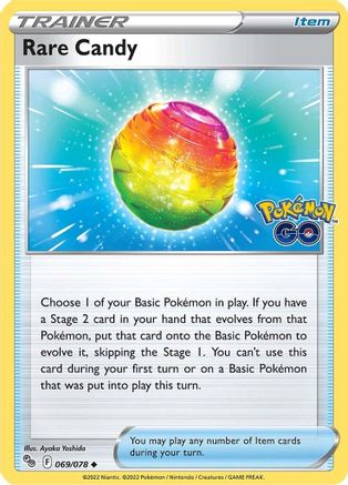 Rare Candy (PGO-069) (Reverse Holofoil)