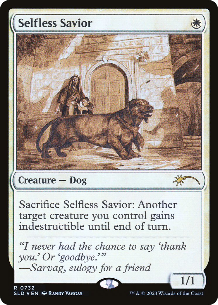 Selfless Savior (SLD-732) (Foil)
