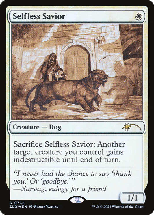 Selfless Savior (SLD-732) (Foil)