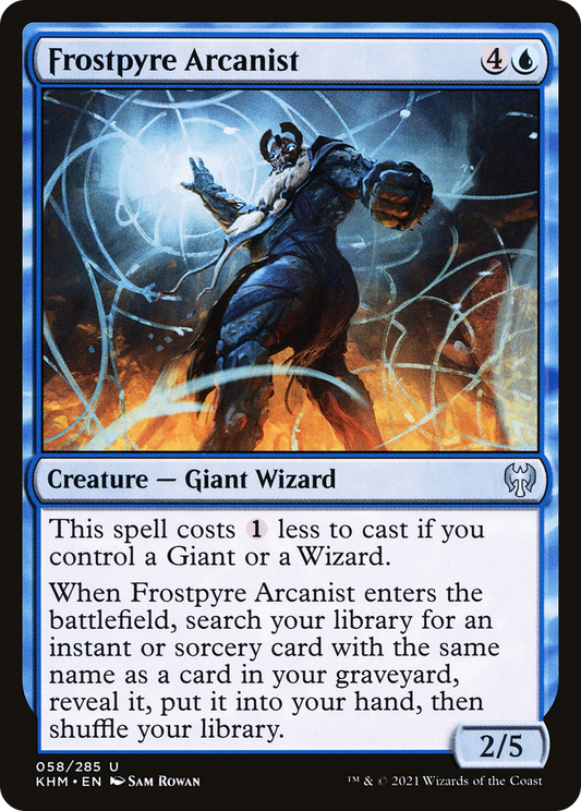 Frostpyre Arcanist (KHM-058) (Foil)