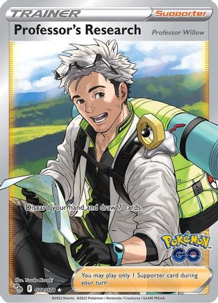 Professor's Research (Full Art) (PGO-078) (Holofoil)