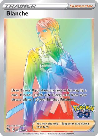 Blanche (Secret) (PGO-082) (Holofoil)