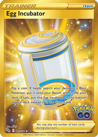 Egg Incubator (Secret) (PGO-087) (Holofoil)