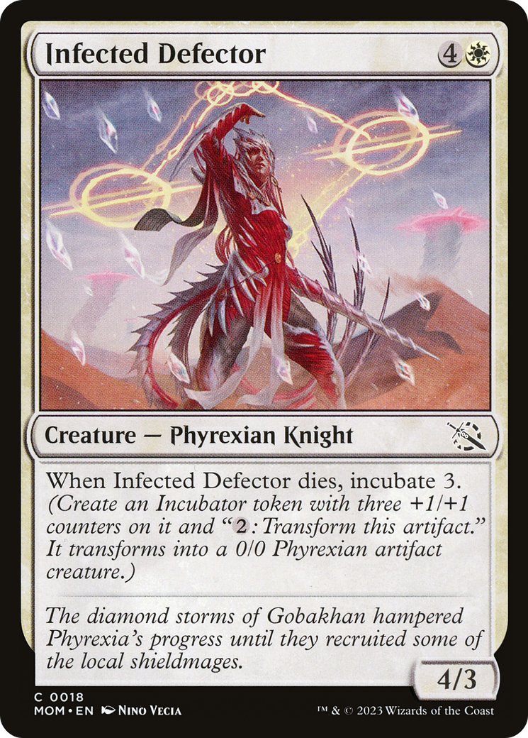 Infected Defector (MOM-018) (Foil)