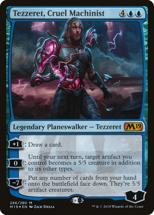 Tezzeret, Cruel Machinist (M19-286) (Foil)
