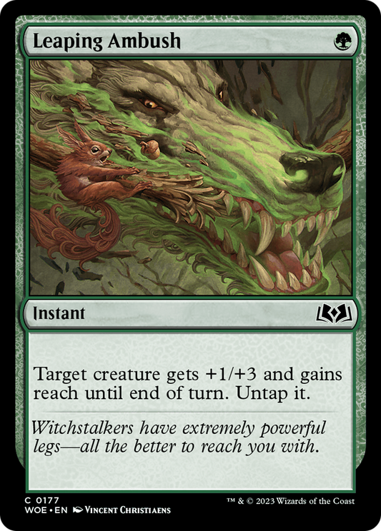 Leaping Ambush (WOE-177) (Foil)